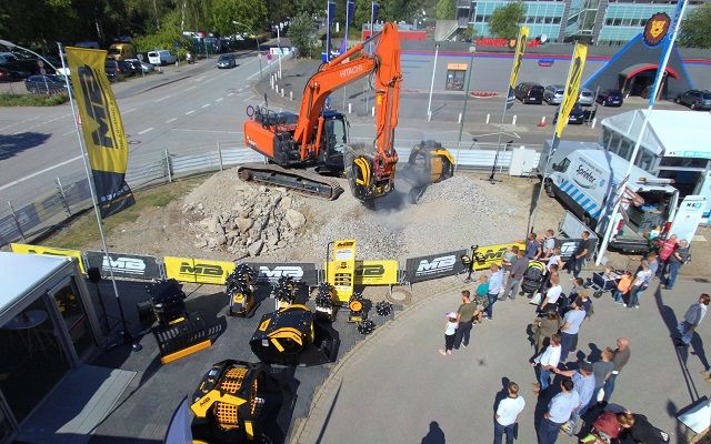 MB Crusher wird den jährlichen Termin auf der Nordbau 2018 nicht verpassen!