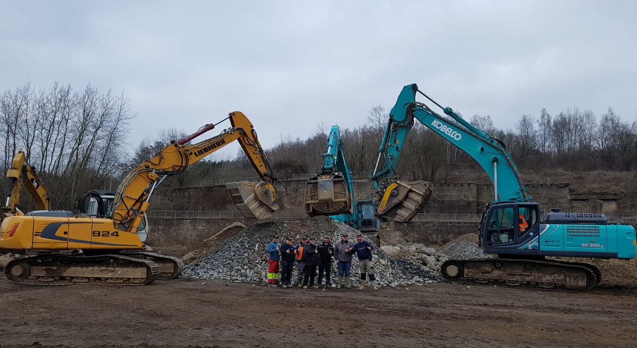  Les outils mb crusher au service de la requalification d’une ancienne friche industrielle à la frontière du Luxembourg