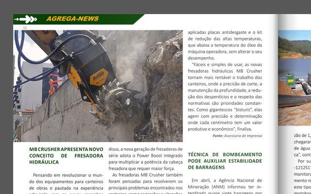  - MB Crusher apresenta novo conceito de fresadora hidraulica