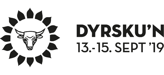  - We wish you a warm welcome to Dyrsku'n 13.-15. September 2019! 