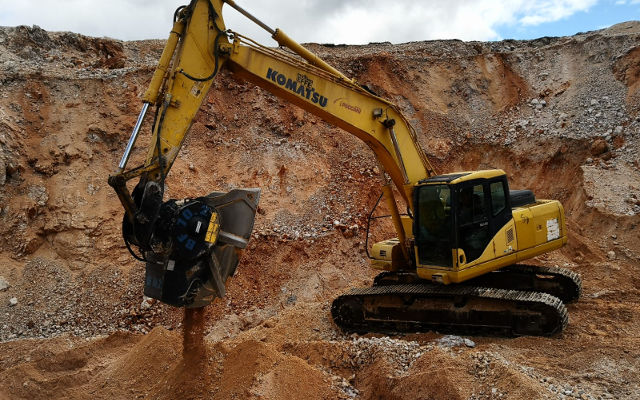 Eliminación de los materiales inertes, ningún costo ¡Una oportunidad!