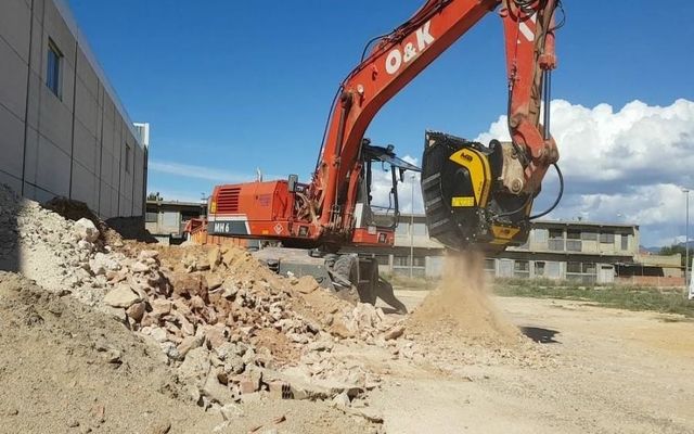 a company in spain recently demolished a building