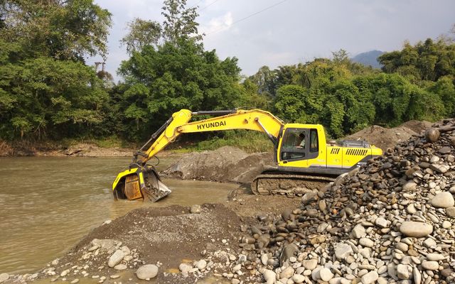 A road contractor from north east India