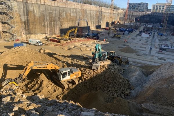  recyclage des matériaux pour la construction des fondations des bâtiments neufs de la Communauté européenne