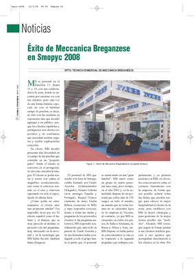 Éxito de Meccanica Breganzese en Smopyc 2008