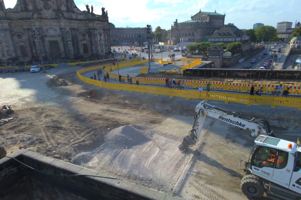 The MB-R800 drum cutter restoring the BV Augustusbrucke bridge in Germany.