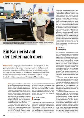 Ein Karrierist auf der Leiter nach oben