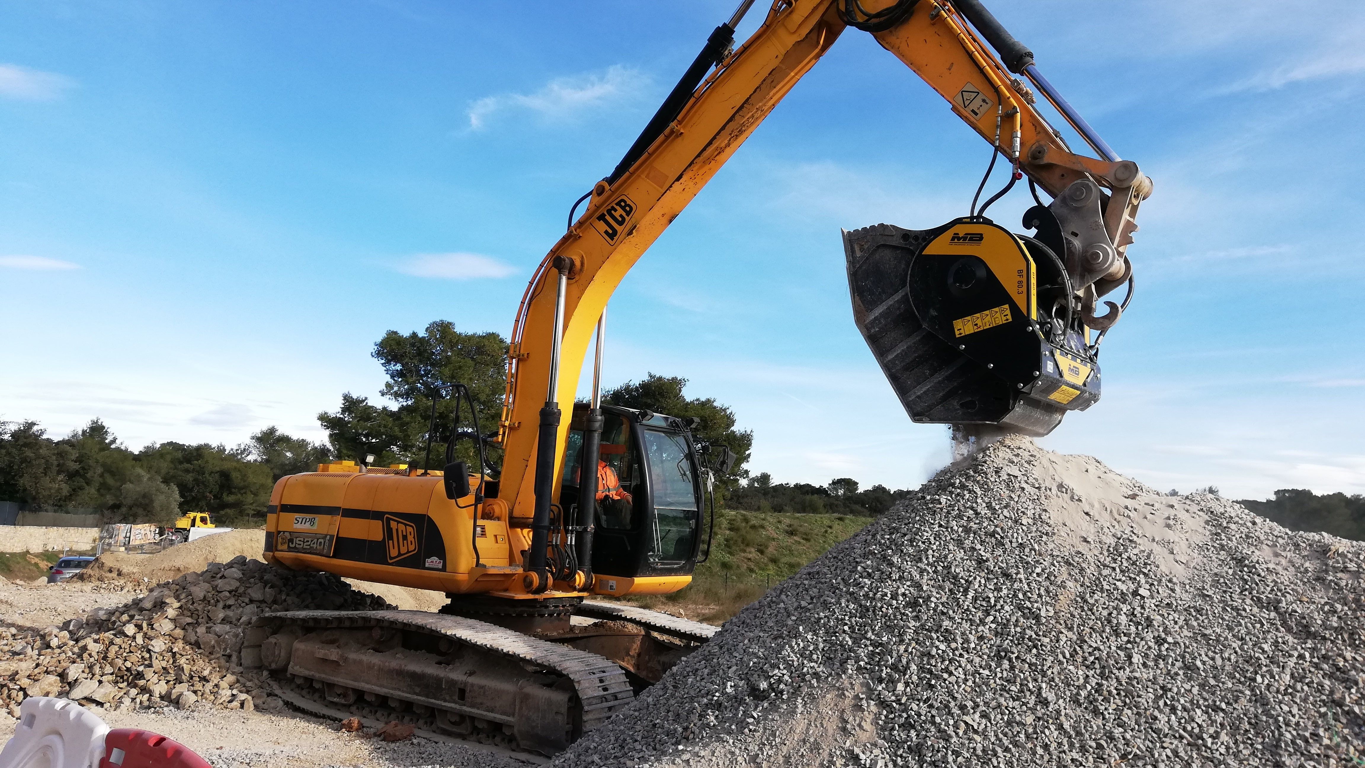 O canteiro de obras sem custos logísticos 